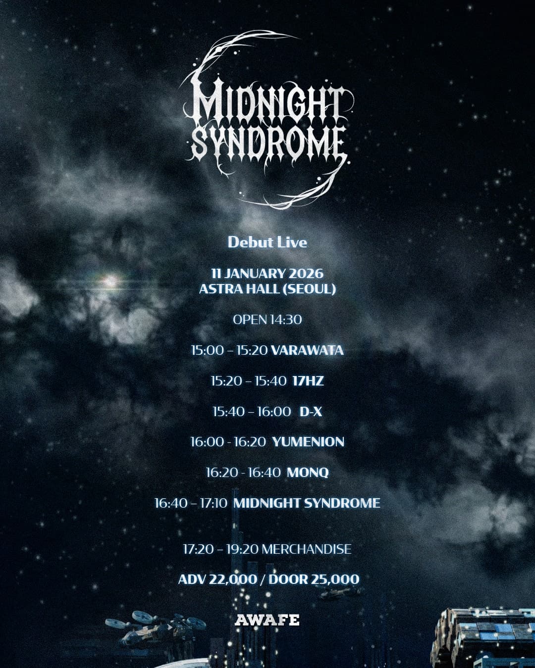 AWAFE 라이부, MIDNIGHT SYNDROME 데뷔라이브 소개 이미지 1
