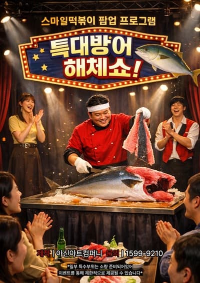 뮤지컬과 함께하는 특大방어 해체쇼 [아산]