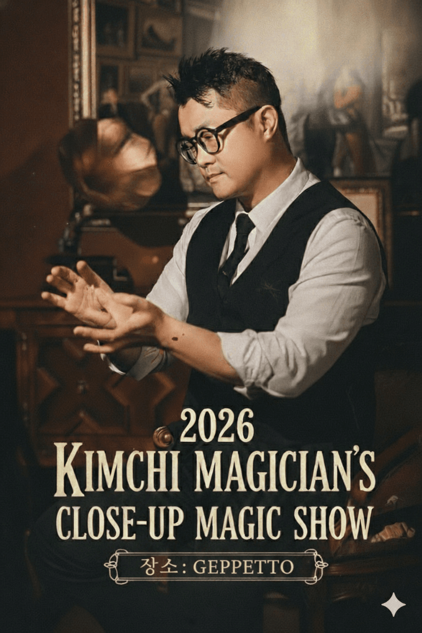 김치 마술사의 클로즈업 매직쇼 [부산]