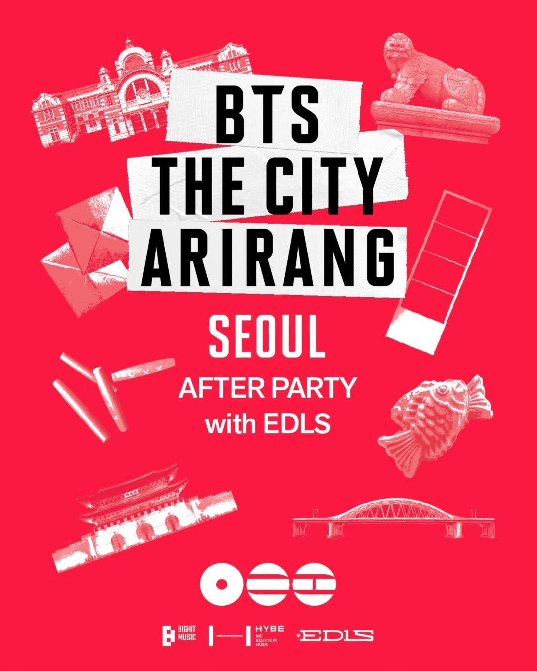 BTS THE CITY ARIRANG AFTER PARTY with EDLS